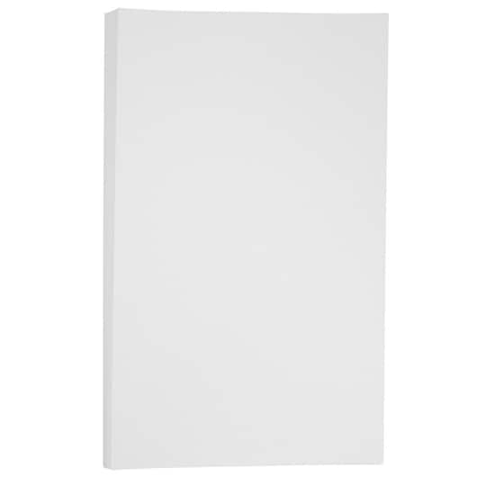 JAM Paper 11'' x 17'' 67lb. Vellum Bristol Cardstock